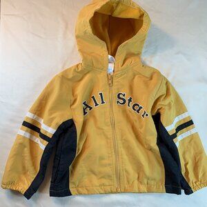 Boy's Gold/Blue All Star Jacket Size 3T.